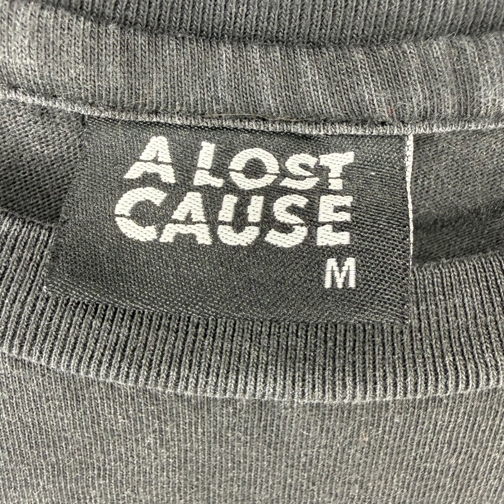 A Lost Cause Follow Your Nightmares Reaper Graphic T-Shirt Mens Medium Black - Picture 3 of 12